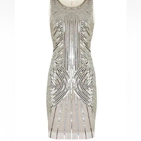 Flapper Style/Holiday Dress • sequins • stunning • Size Medium - Picture 1 of 8